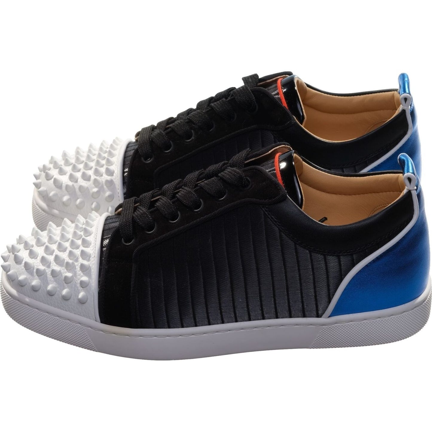 Christian Louboutin Louis Junior Spikes Orlato Contrast Laceup Sneakers Christian Louboutin