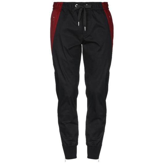 Dolce & Gabbana Black Cotton Jeans & Pant Dolce & Gabbana