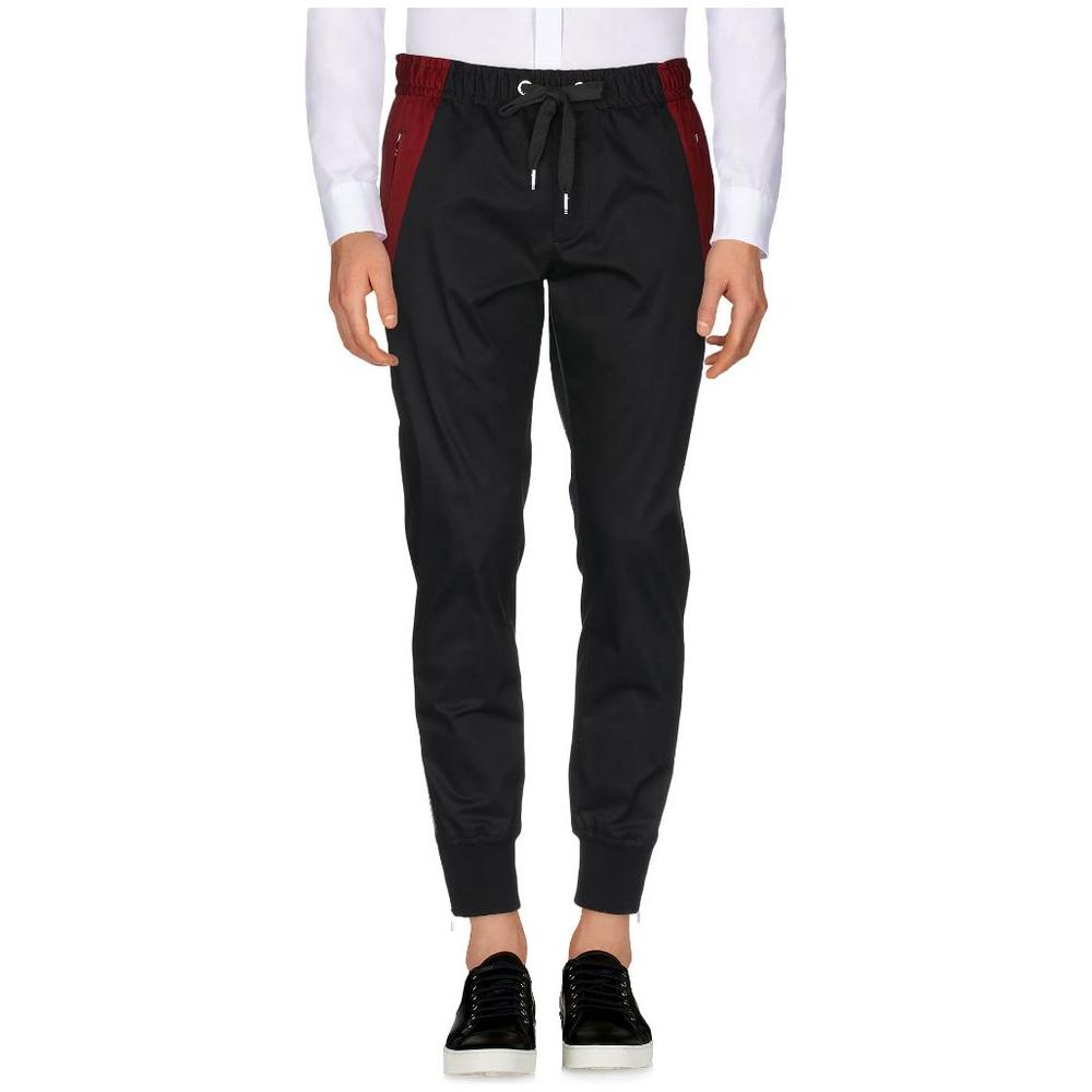 Dolce & Gabbana Black Cotton Jeans & Pant Dolce & Gabbana