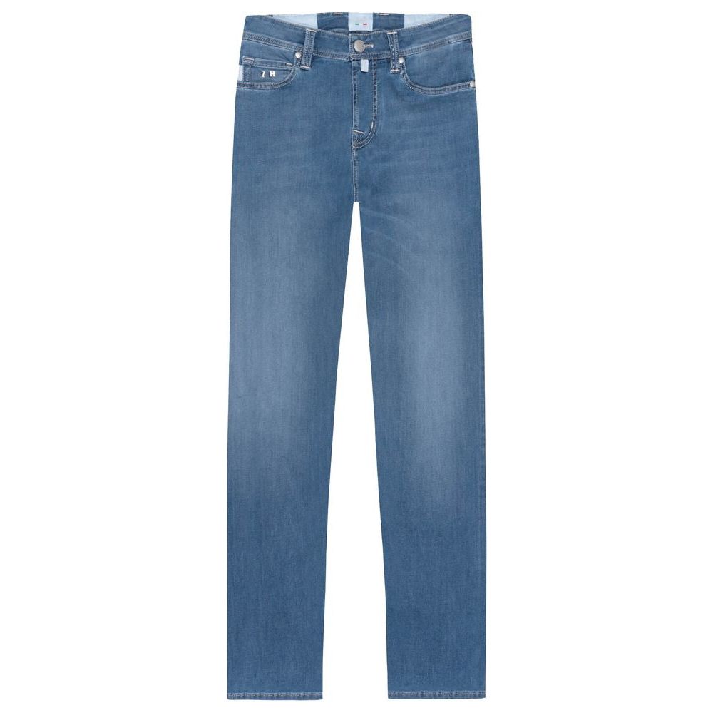 Tramarossa Light Blue Cotton Jeans & Pant Tramarossa