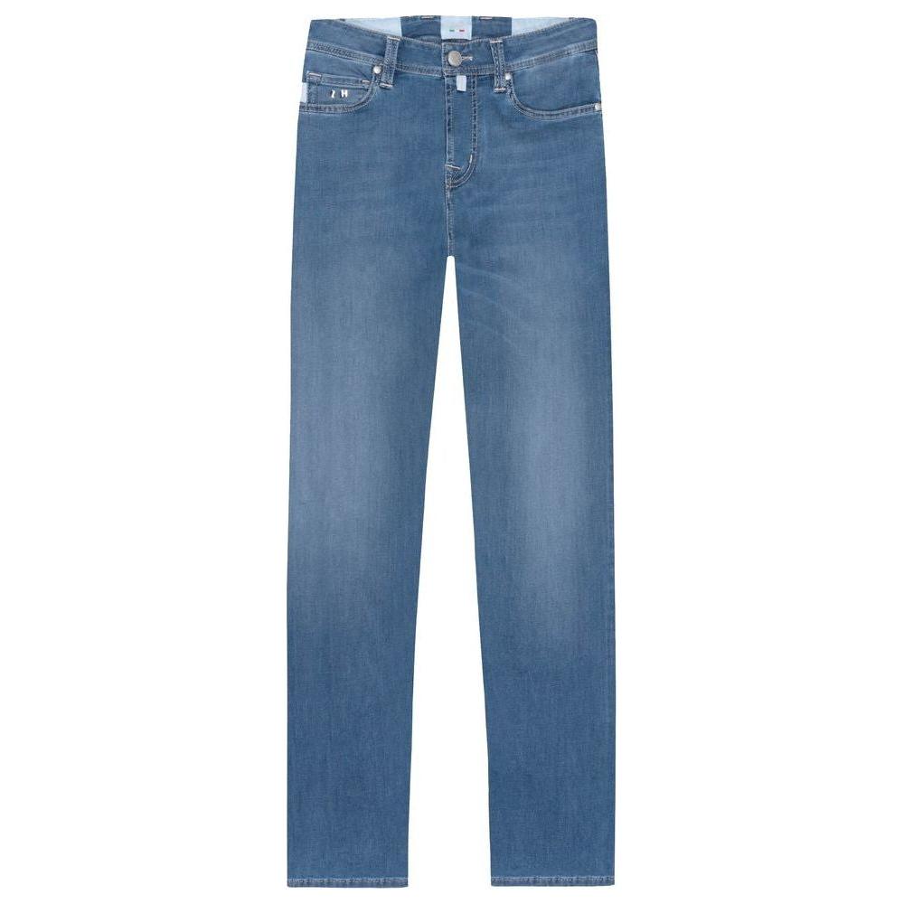 Tramarossa Light Blue Cotton Jeans & Pant