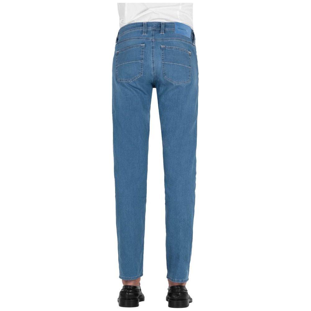 Tramarossa Light Blue Cotton Jeans & Pant