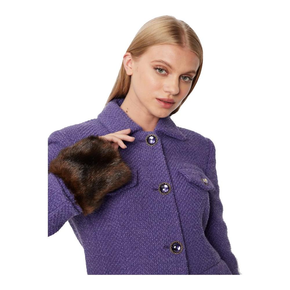 PINKO Purple Cotton Suits & Blazer PINKO