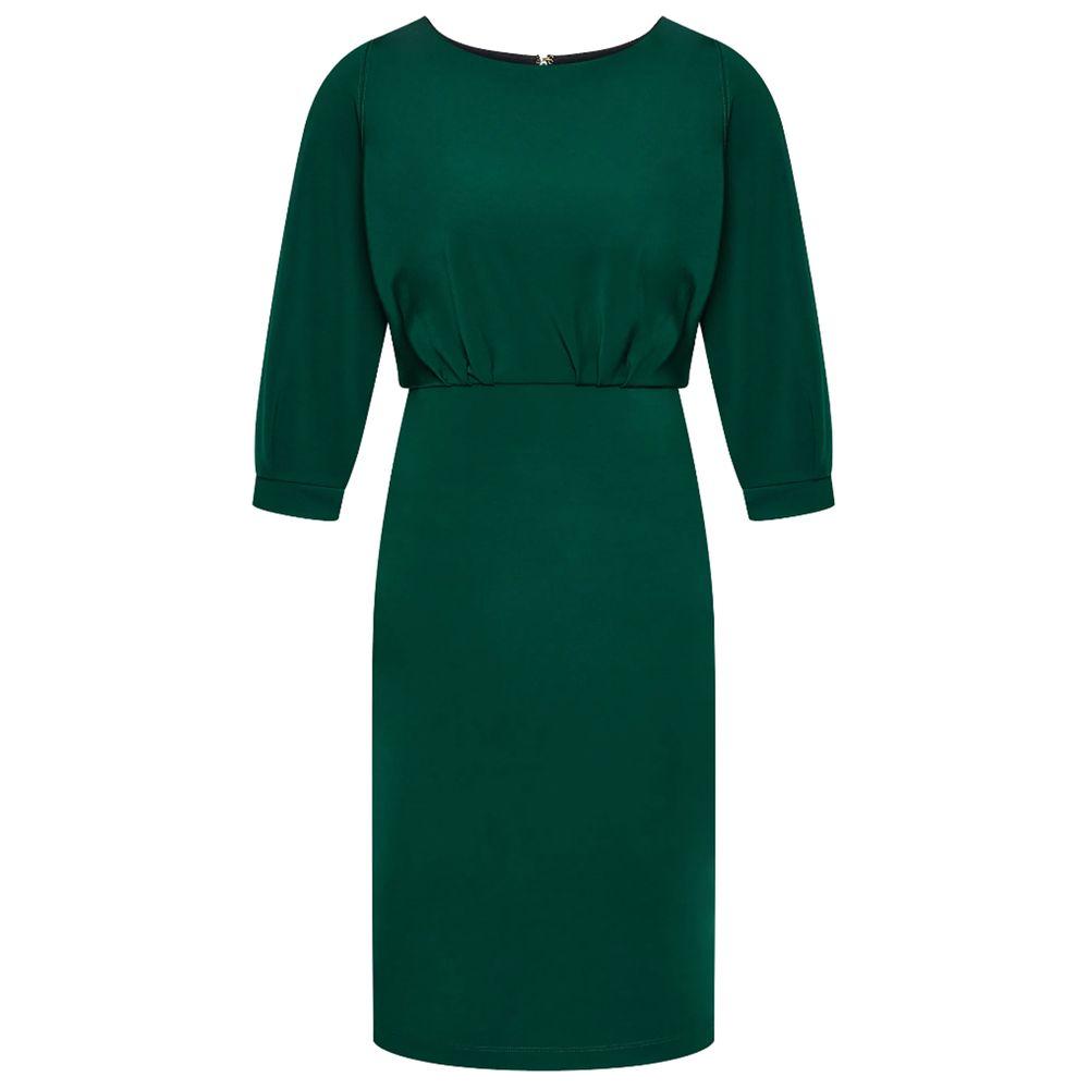 PINKO Green Viscose Dress PINKO