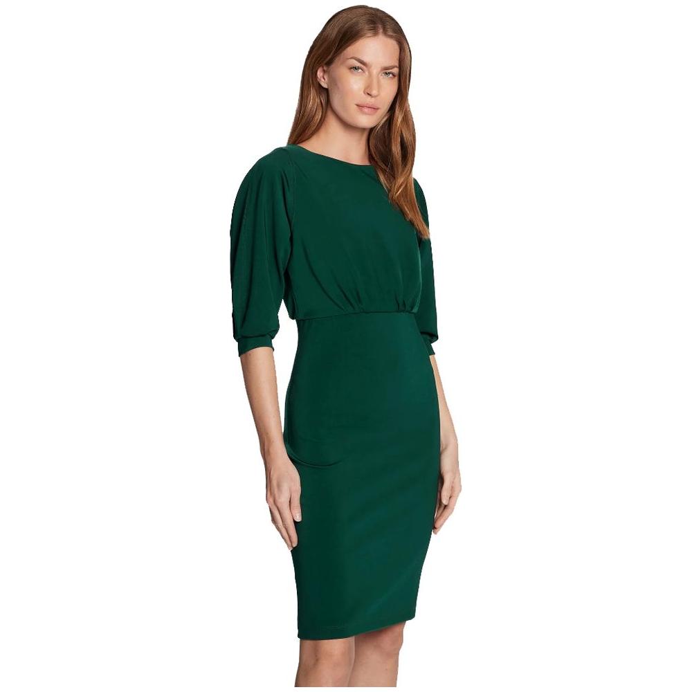 PINKO Green Viscose Dress PINKO