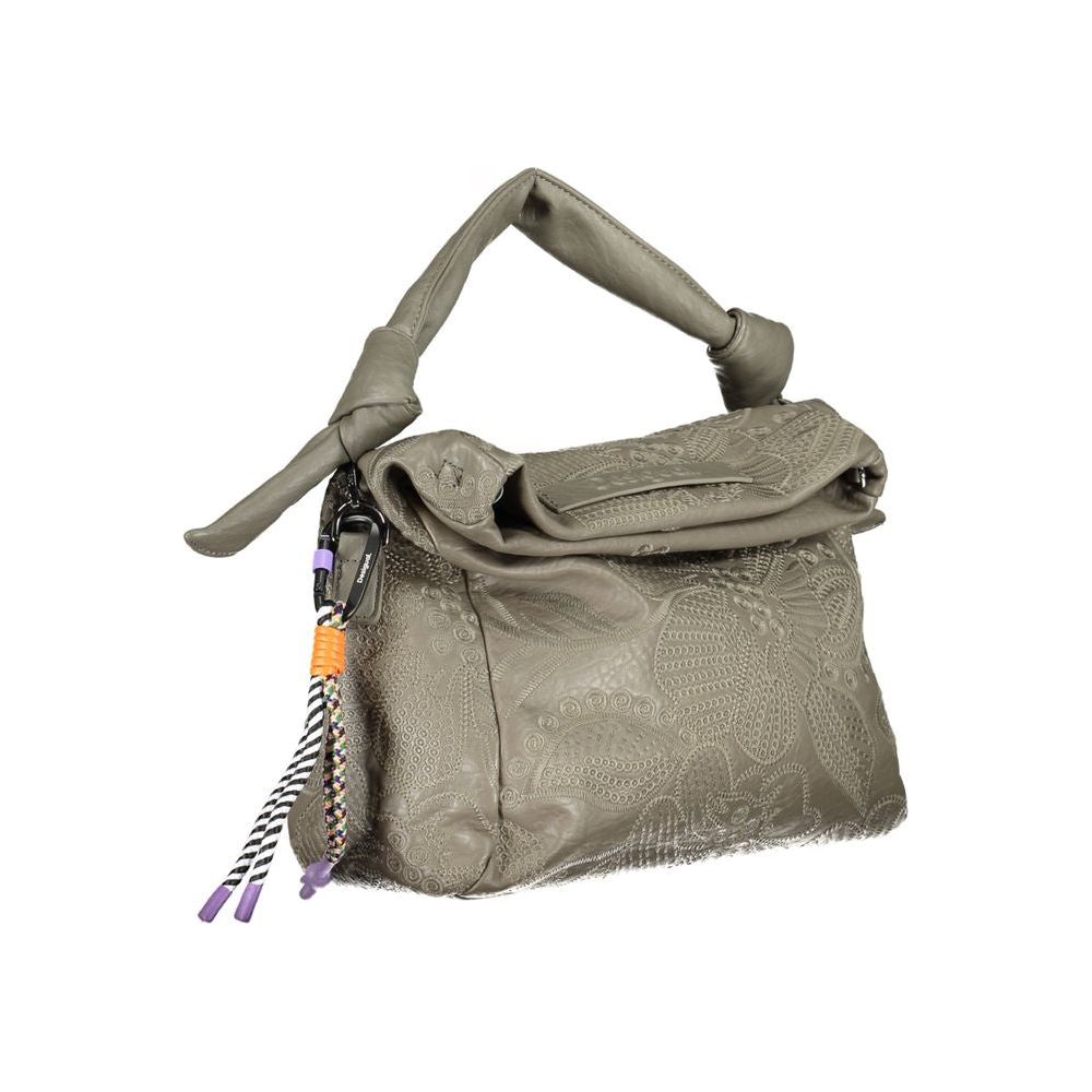 Desigual Green Polyethylene Handbag Desigual