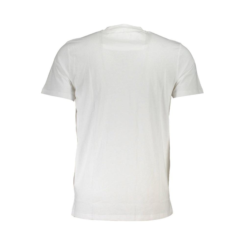 Cavalli Class White Cotton T-Shirt