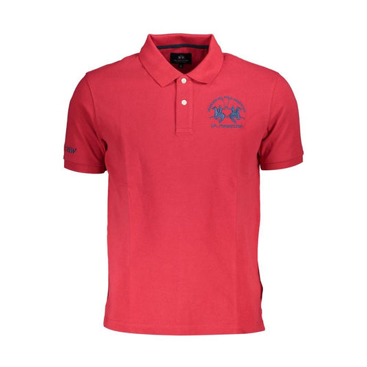 La Martina Chic Pink Short-Sleeved Polo Perfection La Martina