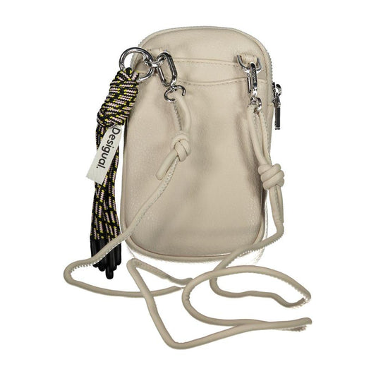 Desigual Beige Polyethylene Handbag Desigual