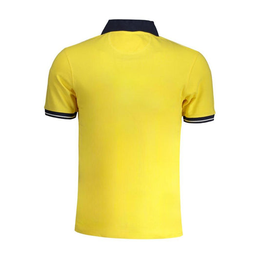 La Martina Yellow Cotton Polo Shirt La Martina