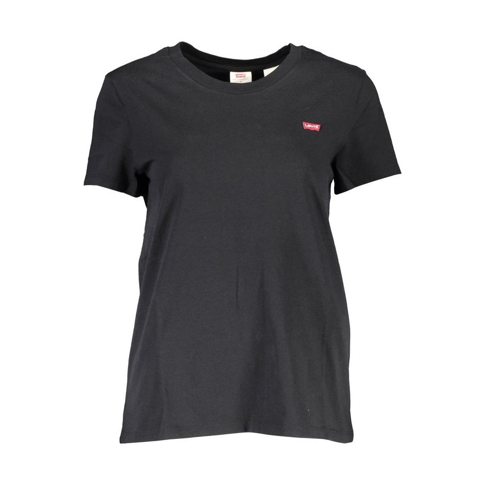 Levi's Chic Black Logo Tee for Everyday Elegance Levi's