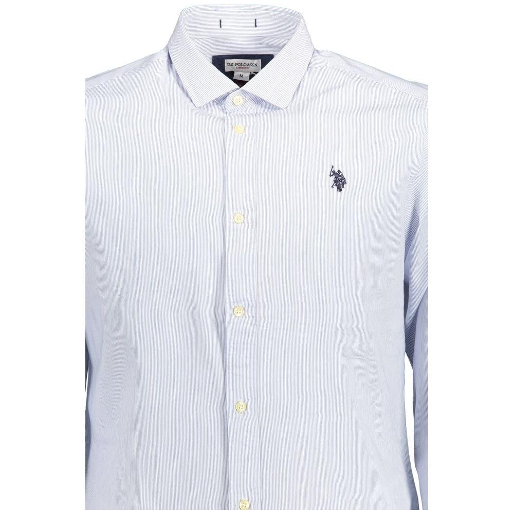 U.S. POLO ASSN. Slim Fit French Collar Embroidered Shirt U.S. POLO ASSN.