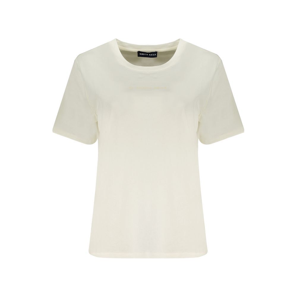 North Sails White Cotton Tops & T-Shirt North Sails