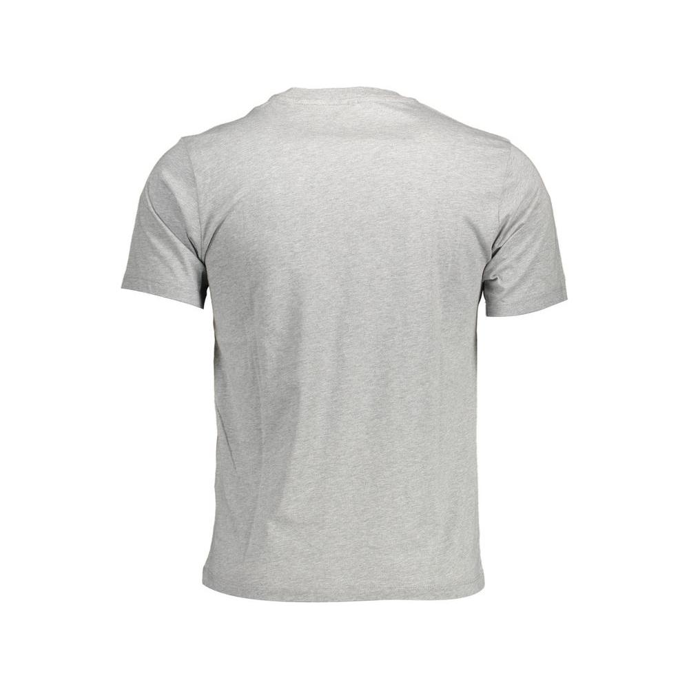 North Sails Elevated Casual Gray Cotton T-Shirt North Sails