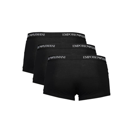 Emporio Armani Sleek Trio Pack Men's Designer Trunks Emporio Armani