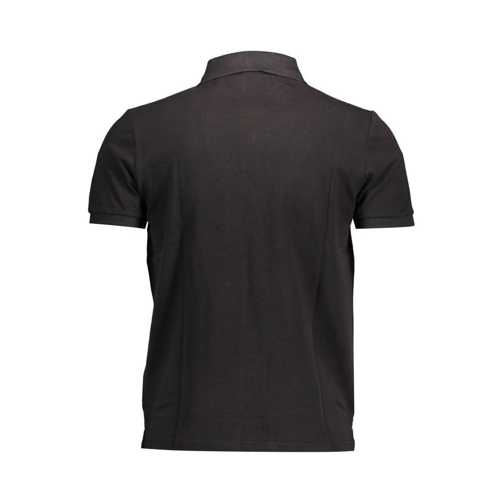 North Sails Elegant Short-Sleeved Black Polo Shirt North Sails