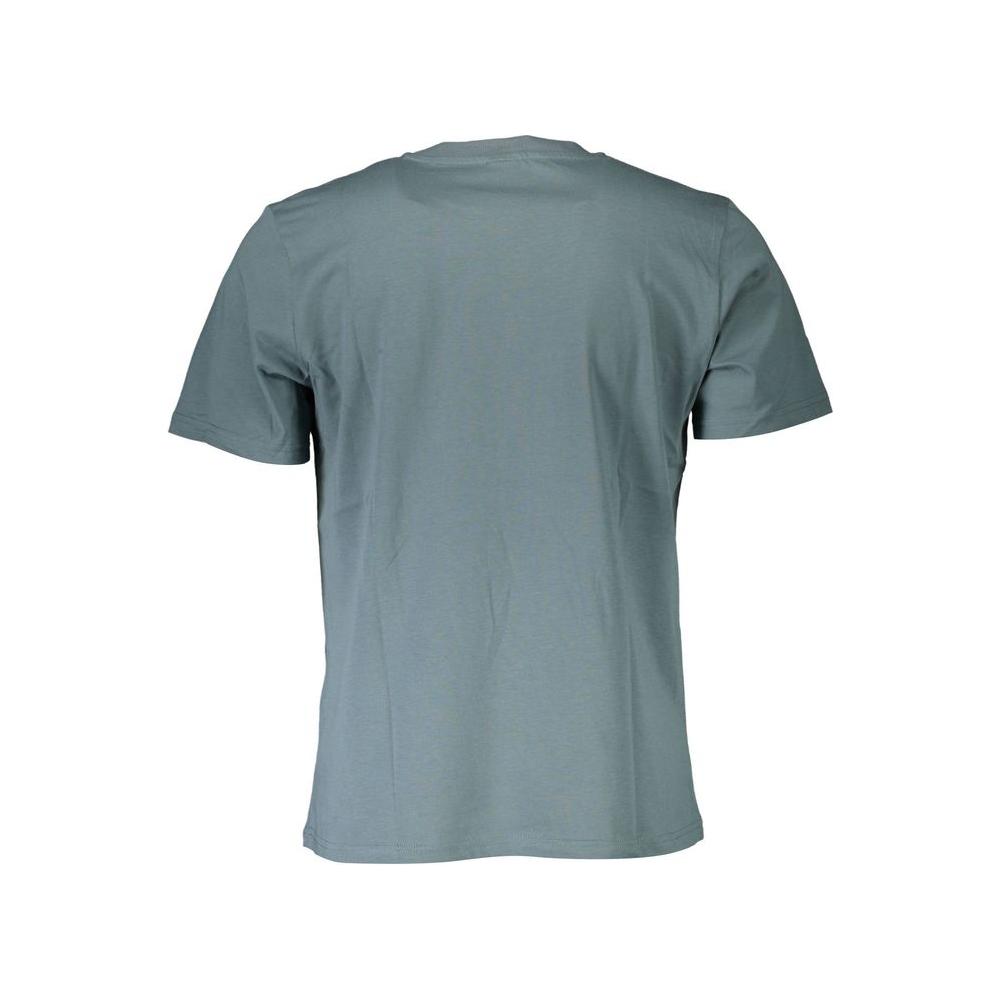 North Sails Chic Green Round Neck Tee with Logo Detail North Sails