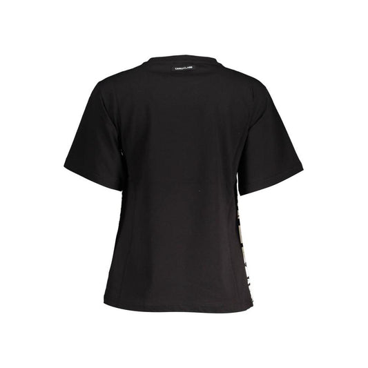 Cavalli Class Elegant Square Print Logo Tee Cavalli Class