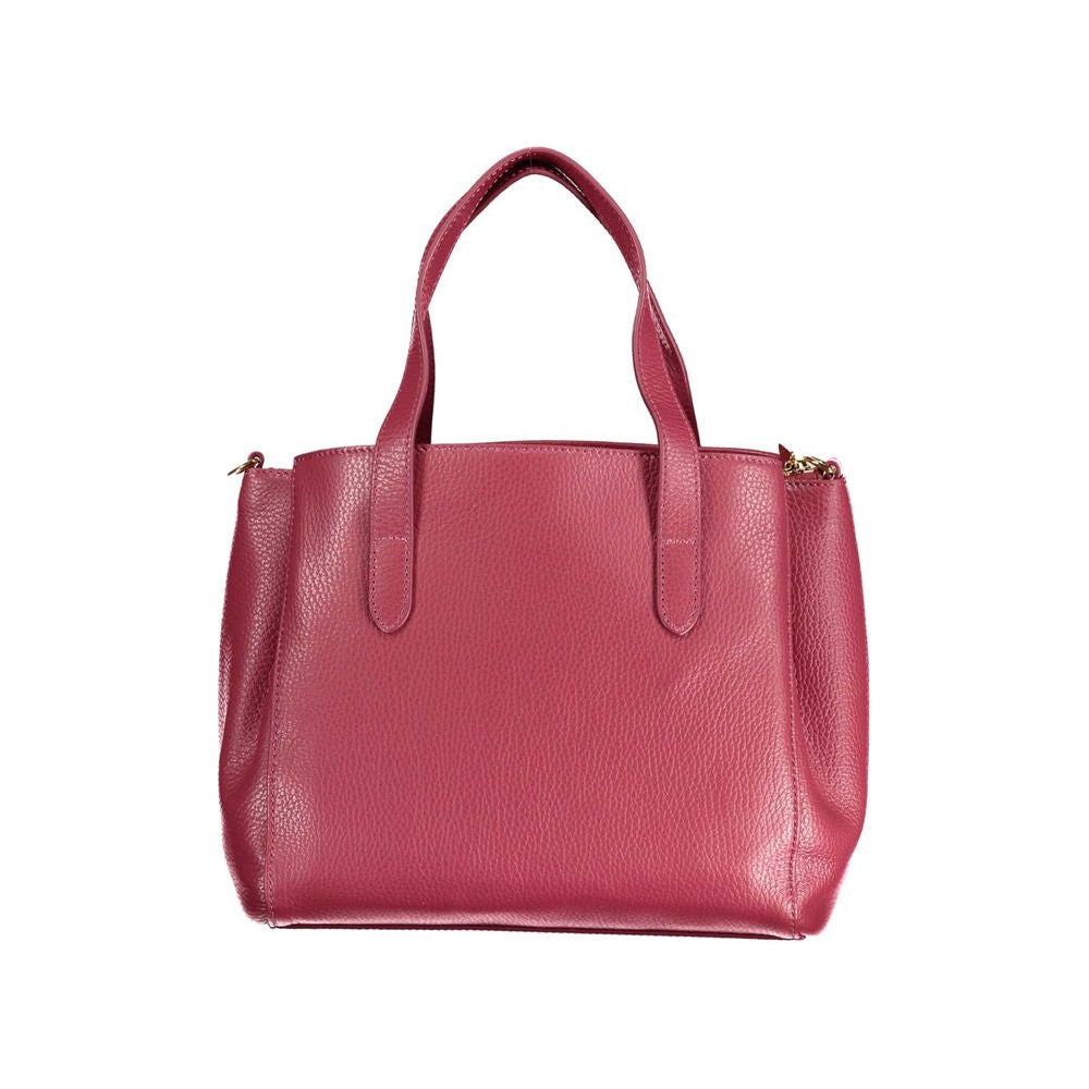 Coccinelle Red Leather Handbag Coccinelle