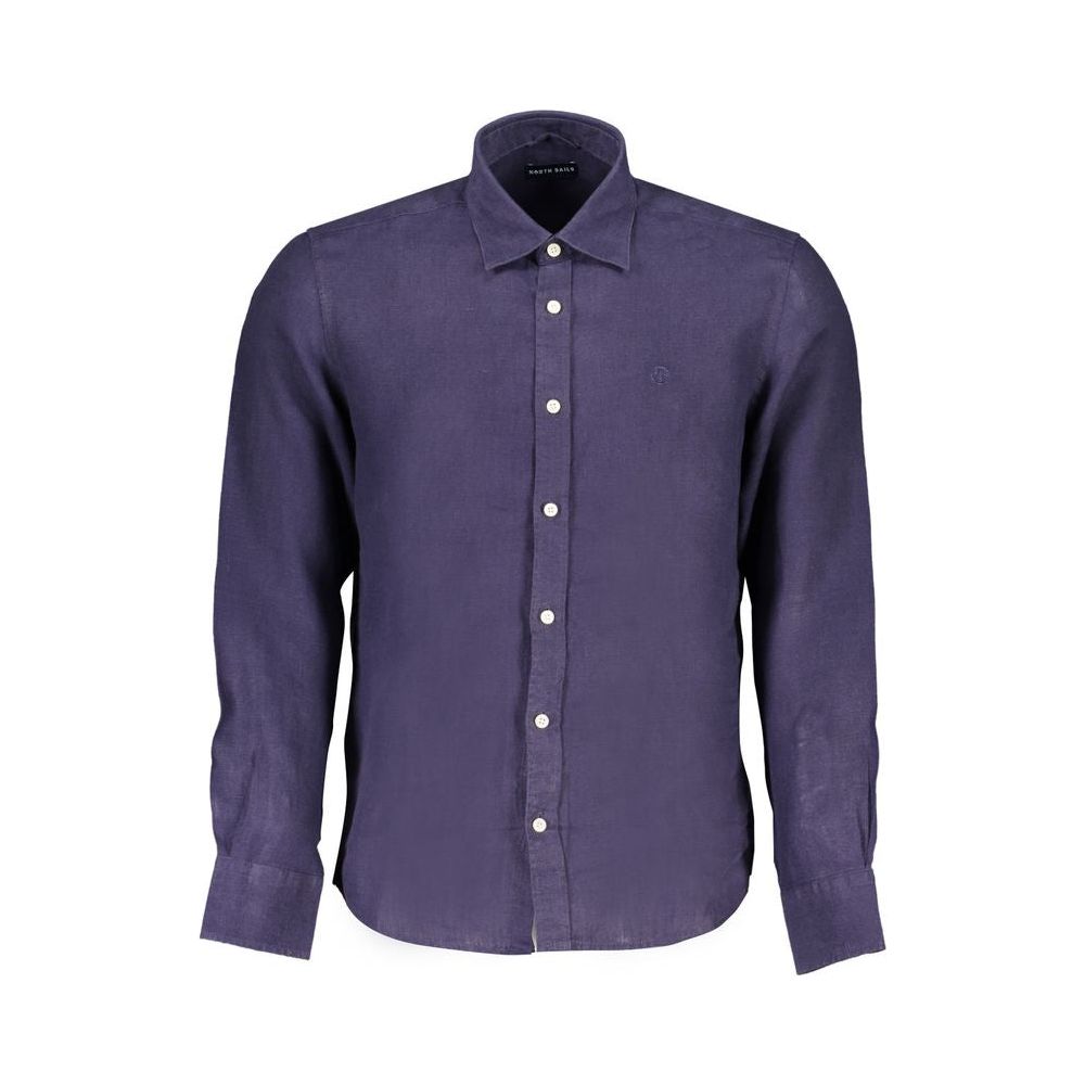 North Sails Blue Cotton Shirt North Sails