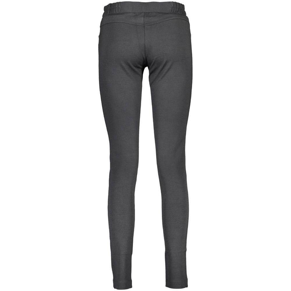 U.S. POLO ASSN. Sleek Black Elastic Waist Leggings U.S. POLO ASSN.