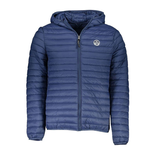 North Sails Chic Blue Long-Sleeved Hooded Jacket North Sails