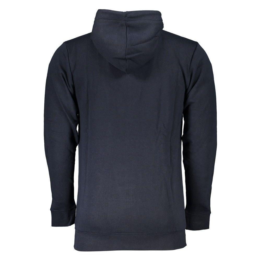 Cavalli Class Blue Cotton Mens Sweater