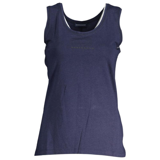 North Sails Chic Organic Cotton Tank Top with Logo North Sails