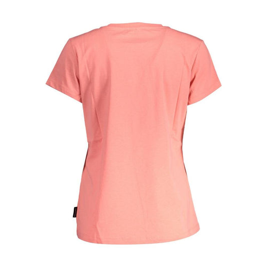 North Sails Pink Cotton Women T-Shirt North Sails