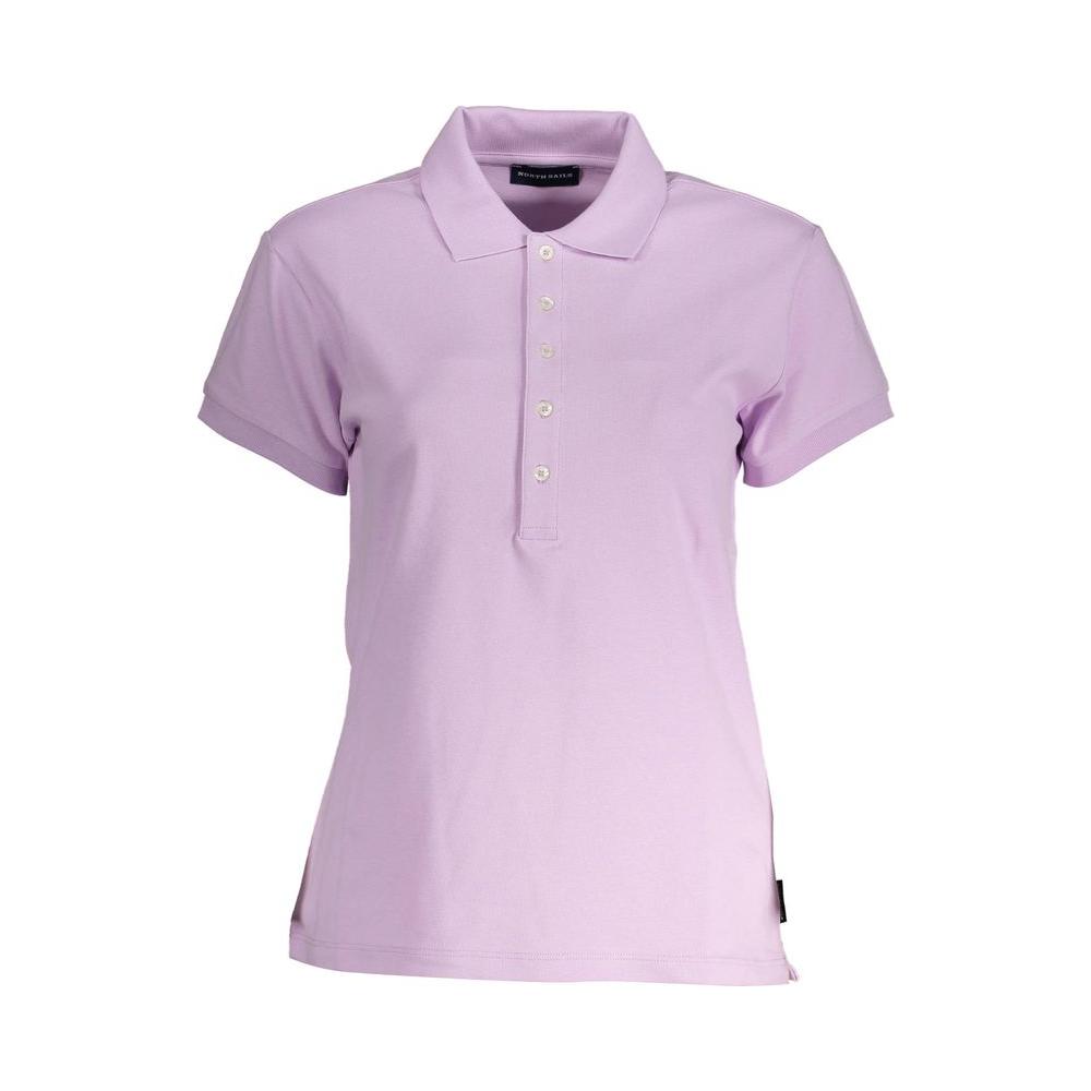 North Sails Chic Pink Polo with Iconic Emblem North Sails