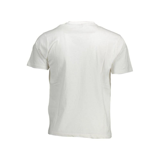 North Sails White Cotton Men T-Shirt North Sails