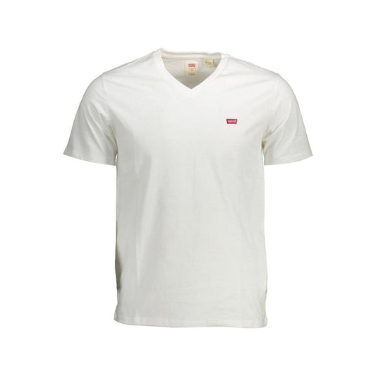 Levi's White Cotton Men T-Shirt Levi's