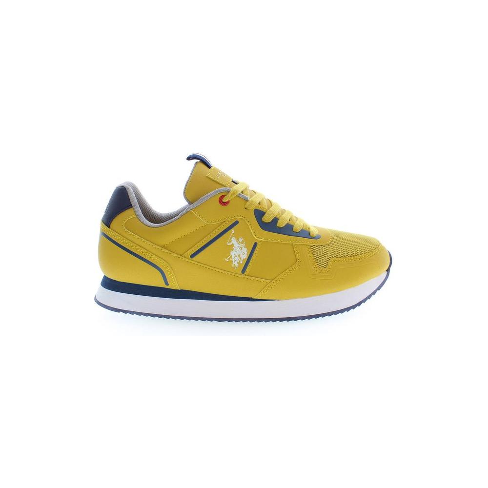 U.S. POLO ASSN. Radiant Yellow Lace-Up Sport Sneakers U.S. POLO ASSN.