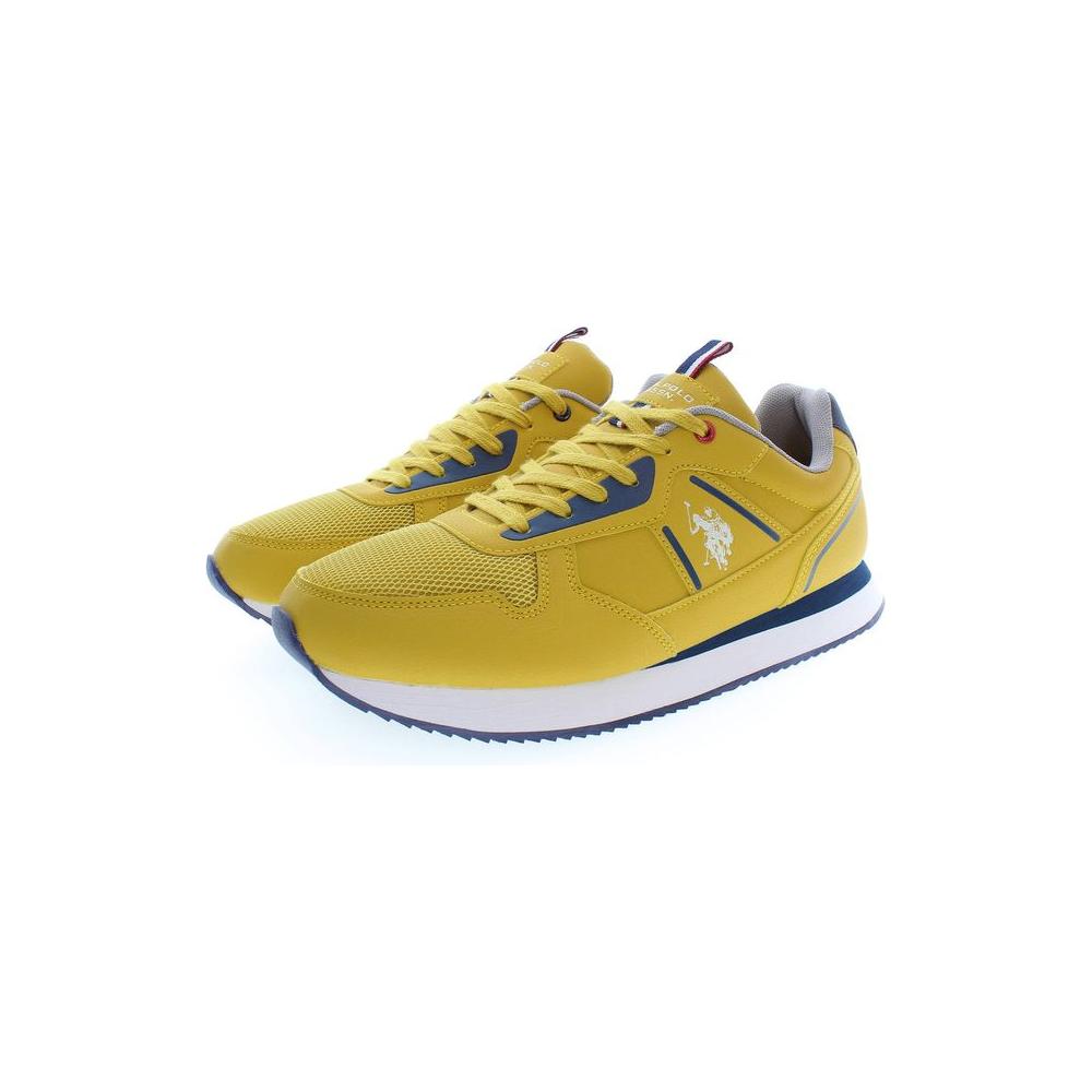 U.S. POLO ASSN. Radiant Yellow Lace-Up Sport Sneakers U.S. POLO ASSN.