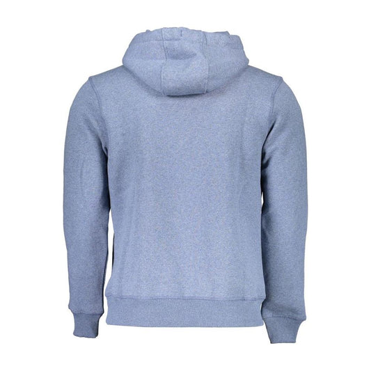 North Sails Blue Cotton Men Sweater North Sails