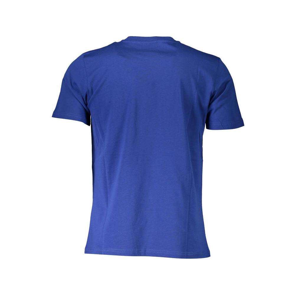 North Sails Chic Blue Round Neck Printed Tee North Sails