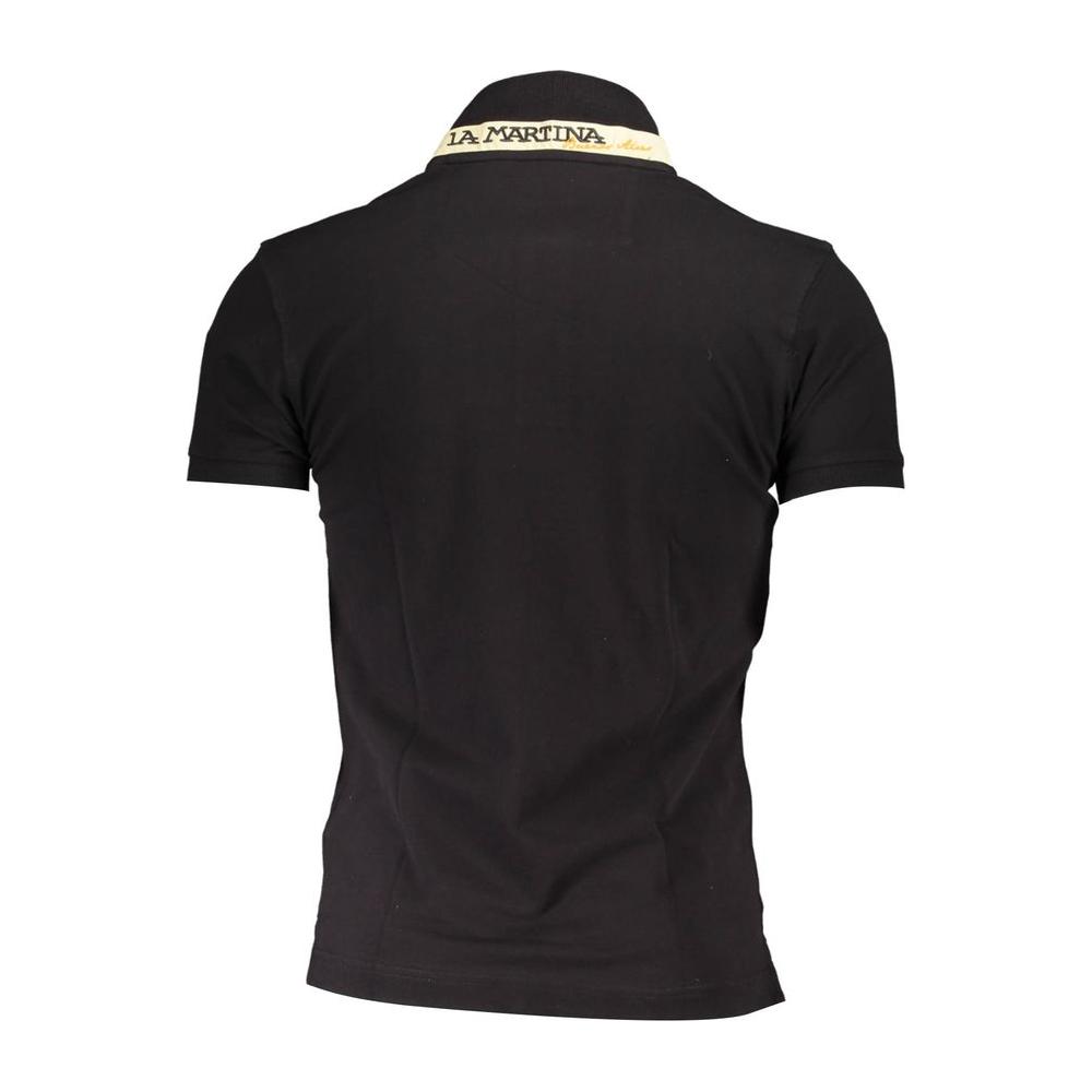 La Martina Elegant Slim Fit Polo with Contrasting Details La Martina