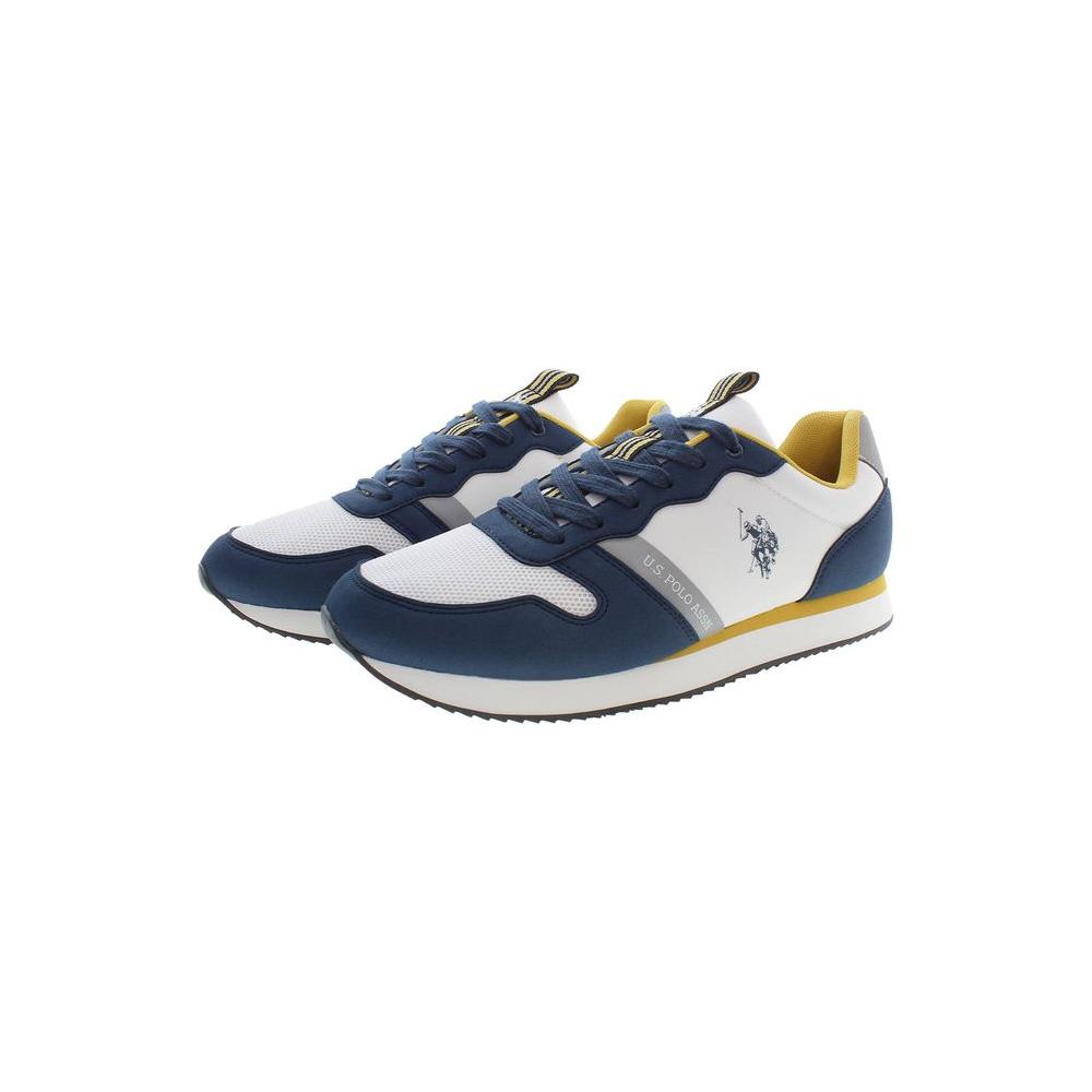 U.S. POLO ASSN. Sleek Blue Sneakers with Contrast Details U.S. POLO ASSN.