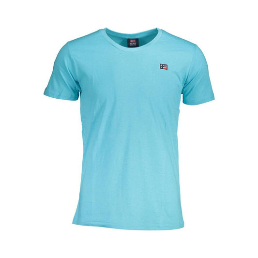 Norway 1963 Light Blue Cotton T-Shirt Norway 1963