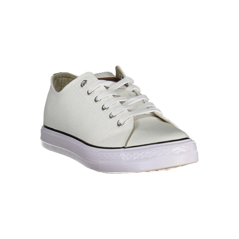 Carrera White Polyester Sneaker Carrera