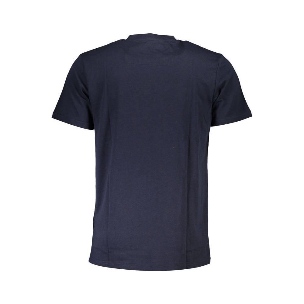 Cavalli Class Blue Cotton T-Shirt Cavalli Class