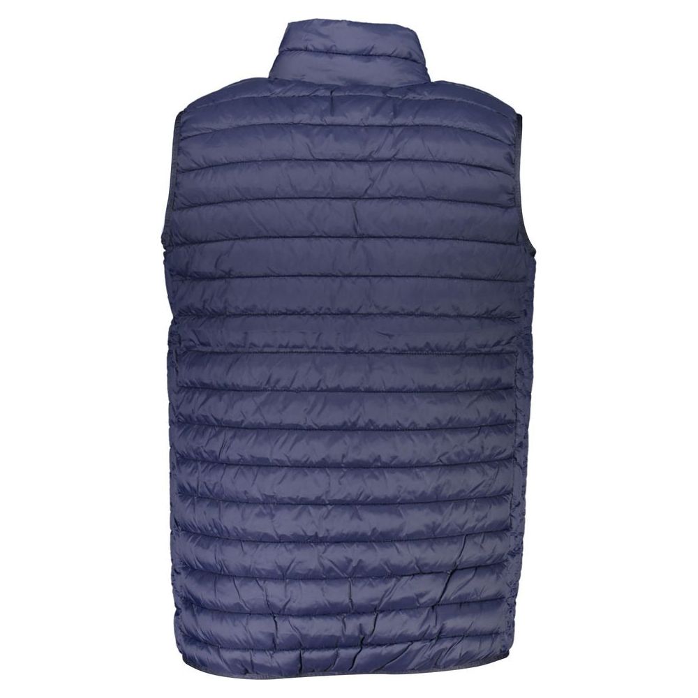 North Sails Sleek Sleeveless Zippered Vest in Blue North Sails