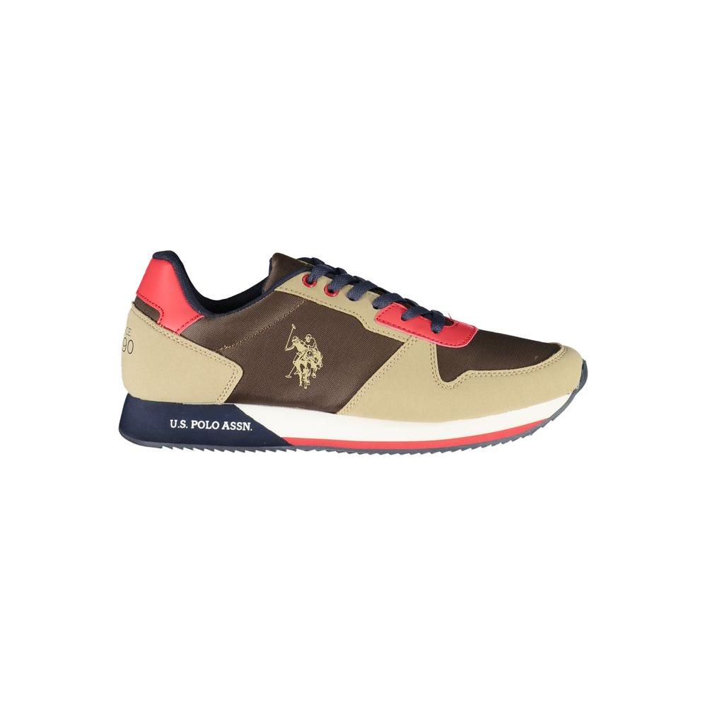 U.S. POLO ASSN. Classic Brown Sneakers with Sporty Appeal U.S. POLO ASSN.