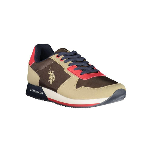 U.S. POLO ASSN. Classic Brown Sneakers with Sporty Appeal U.S. POLO ASSN.