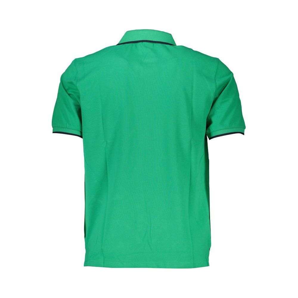 North Sails Green Cotton Polo Shirt North Sails