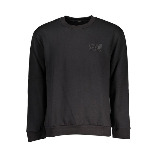 Cavalli Class Elegant Crew Neck Fleece Sweatshirt Cavalli Class