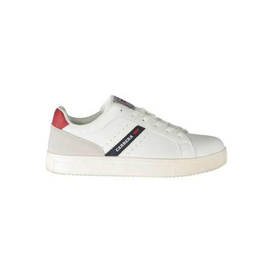 Carrera White Polyester Sneaker Carrera