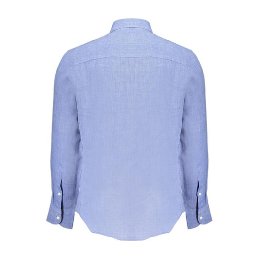 North Sails Blue Linen Shirt North Sails