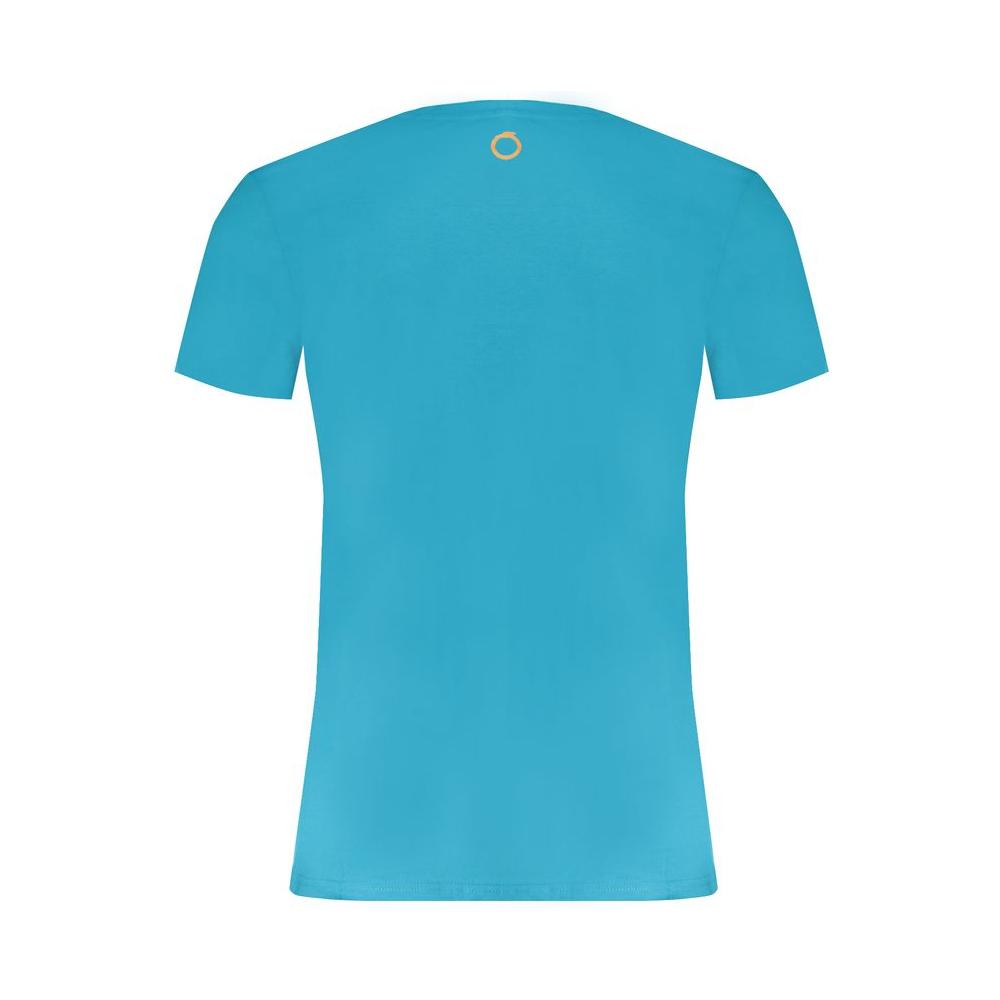 Trussardi Light Blue Cotton T-Shirt Trussardi