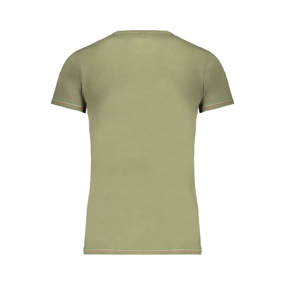 Aeronautica Militare Green Cotton T-Shirt MAN T-SHIRTS Aeronautica Militare